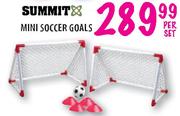 Summit Mini Soccer Goals - Per Set
