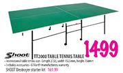 Shoot TT2000 Table Tennis Table