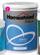 Homestead Interior Sheen-5L Each