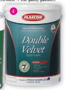 Plascon Double Velvet-5L Each