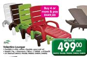 Sal Valentino Lounger Each