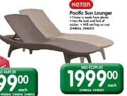 Keter Pacific Sun Lounger Each