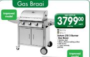 Terrace Leisure Saturn 210 3 Burner Gas Braai Each