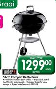 Weber Compact Kettle Braai-57cm Each