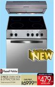 Russell Hobbs 3 Piece Oven Hob & Extraction Fan