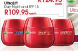 Garnier Ultralift Day,Night And SPF15-Each