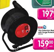 Ellies 15M Extension Reel With Surge Protecter