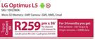 LG Optimus L5-On Top Up Contract 50