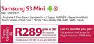 Samsung S3 Mini-On Top Up Contract 50