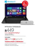 HP Pavilion 15 Notebook-On Standard My Gig 1