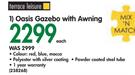 1Terrace Leisure Oasis Gazebo With Awning