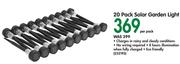 Solar Garden Light 20 Pack-Per Pack