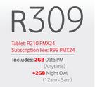 Samsung Galaxy Tab 3 10.1(P5200)-On Standard MyGig 2GB