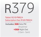 Samsung Galaxy Tab 3 10.1(P5200)-On Standard MyGig 3GB