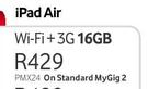 iPad Air Wi-Fi+3G 16GB-On Standard MyGig 2
