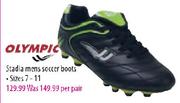Olympic Stadia Mens Soccer Boots-Per Pair