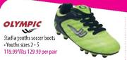 Olympic Stadia Youths Soccer Boots-Per Pair