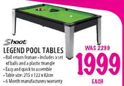 Shoot Legend Pool Tables