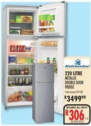 kelvinator fridge 220 litre