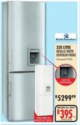 Kelvinator 320 Litre Metallic Water Dispenser Fridge