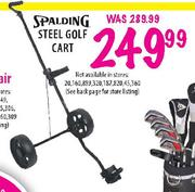 Spalding Steel Golf Cart