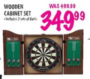 Wooden Cabinet Set