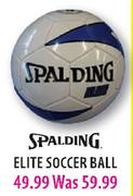 Spalding Elite Soccer Ball