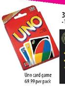 Uno Card Game-Per Pack