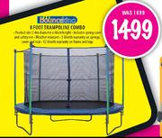 Bounce King 8 Foot Trampoline Combo