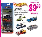Hot Wheels 5 Car Pack
