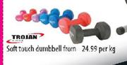 Trojan Soft Touch Dumbbell-Per Kg