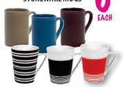 Stoneware Mugs