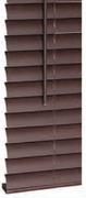 50mm PLV Venetian Blinds Raised Woodgrain (Cream & Espresso Colours only) -1000x1000mm