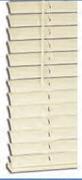 50mm PLV Venetian Blinds Raised Woodgrain (Cream & Espresso Colours only) -600x1000mm