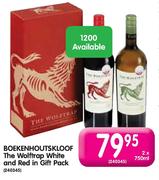 Boekenhoutskloof The Wolftrap White And Red In Gift Pack - 2 x 750ml