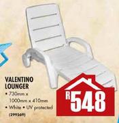 Valentino Lounger-730mmx1000mmx410mm