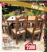Jalang Wooden Dining Chair Each