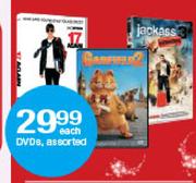 DVD'S Assorted-Each