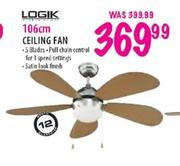 Logik 106cm Ceiling Fan