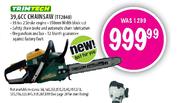 Trimtech 39.6CC Chainsaw(TT2040)
