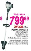Ryobi 30CC Petrol Trimmer
