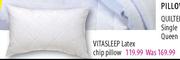 Vitasleep Latex Chip Pillow-Each