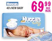 Huggies New Baby-43's Per Pack