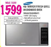 Samsung Mirror Finish Grill Microwave Oven-40Ltr(MG402MADXBB/F)