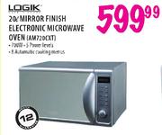 Logik Mirror Finish Electronic Microwave Oven-20Ltr(AM72DCXT)