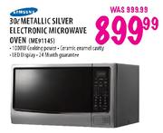 Samsung Metallic Silver Electronic Microwave Oven-30Ltr(ME9114S)