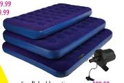 Camp Master Queen Flocked Airbed-Each