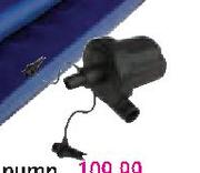 Camp Master Large Double Action Pump