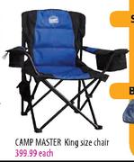 Camp Master King Size Chair-Each
