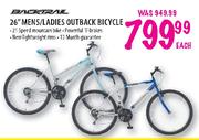 Backral 26" Mens/Ladies Outback Bicycle-Each